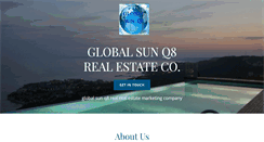 Desktop Screenshot of globalsunq8.com