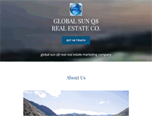 Tablet Screenshot of globalsunq8.com